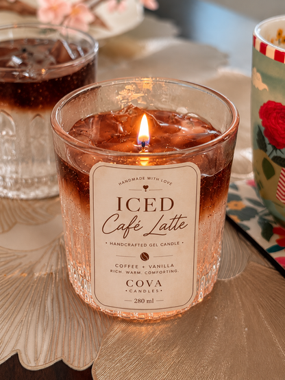 Iced Latter Candle