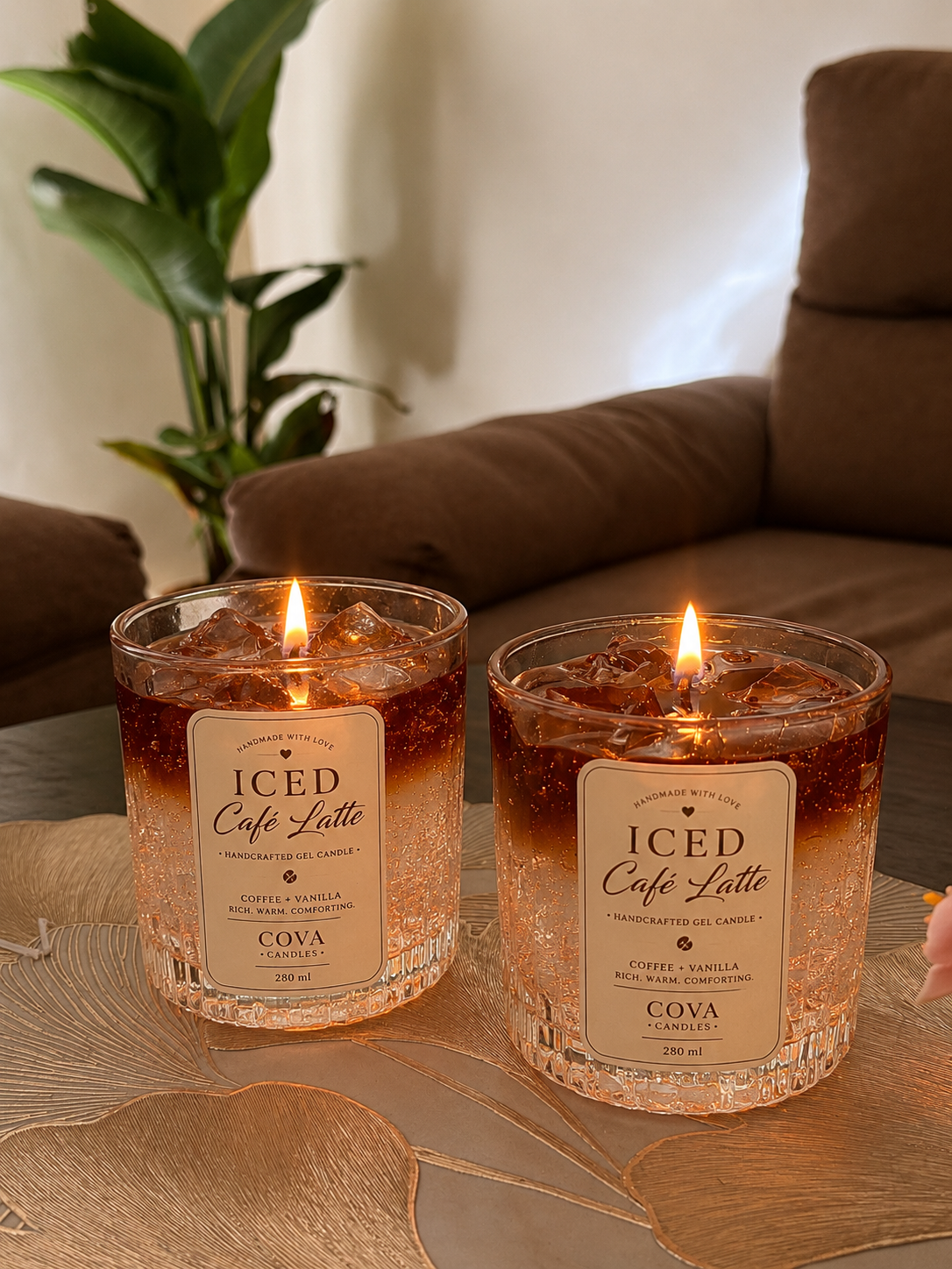 Iced Latter Candle